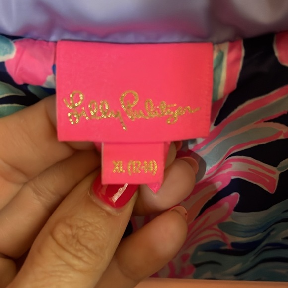 Lilly Pulitzer Purple Vest - Picture 8 of 10